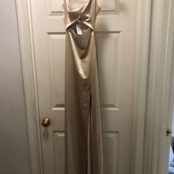 Gold Formal Dress - Picture 1 of 3